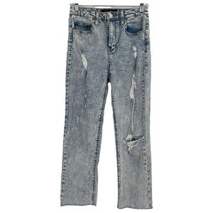Indigo Rein Distressed Acid Wash size 3/25